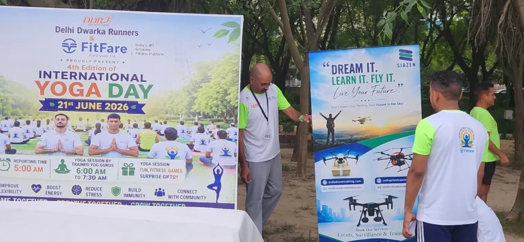 Free Drone Yoga